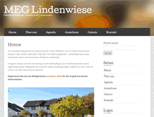 Tablet Screenshot of meg-lindenwiese.ch